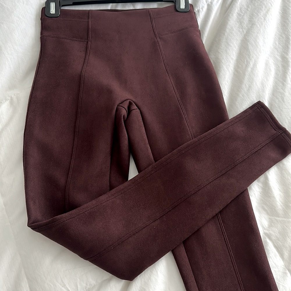Spanx Faux Suede Leggings sz xs